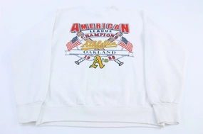 1988 Oakland Athletics Baseball American League Champions Sweatshirt Concert wear product custom made perfection