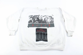 1988 Petra On Fire Tour Sweatshirt label accents