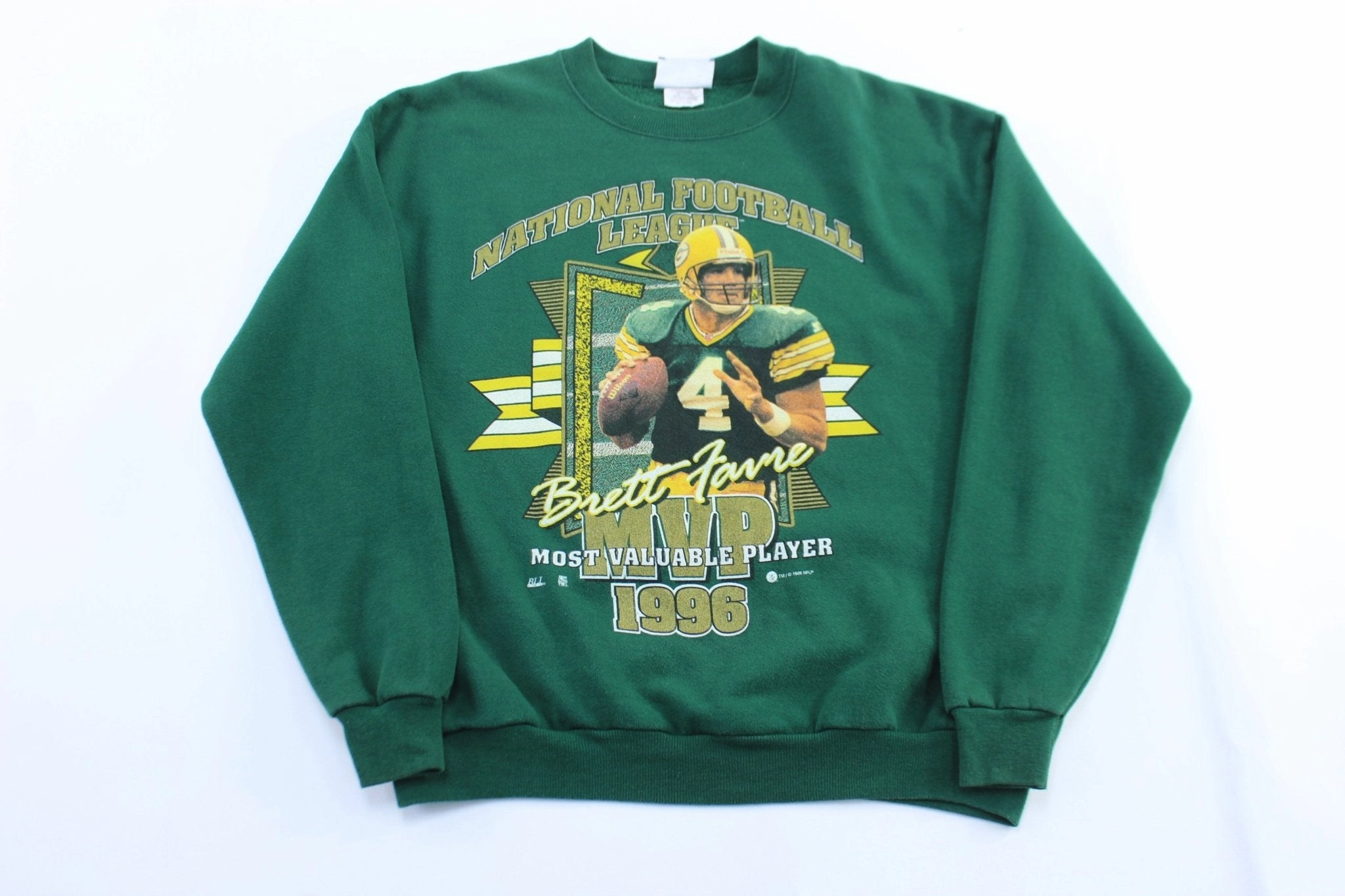 Lounge Comfort 1996 Green Bay Packers Brett Favre MVP Graphic Sweatshirt