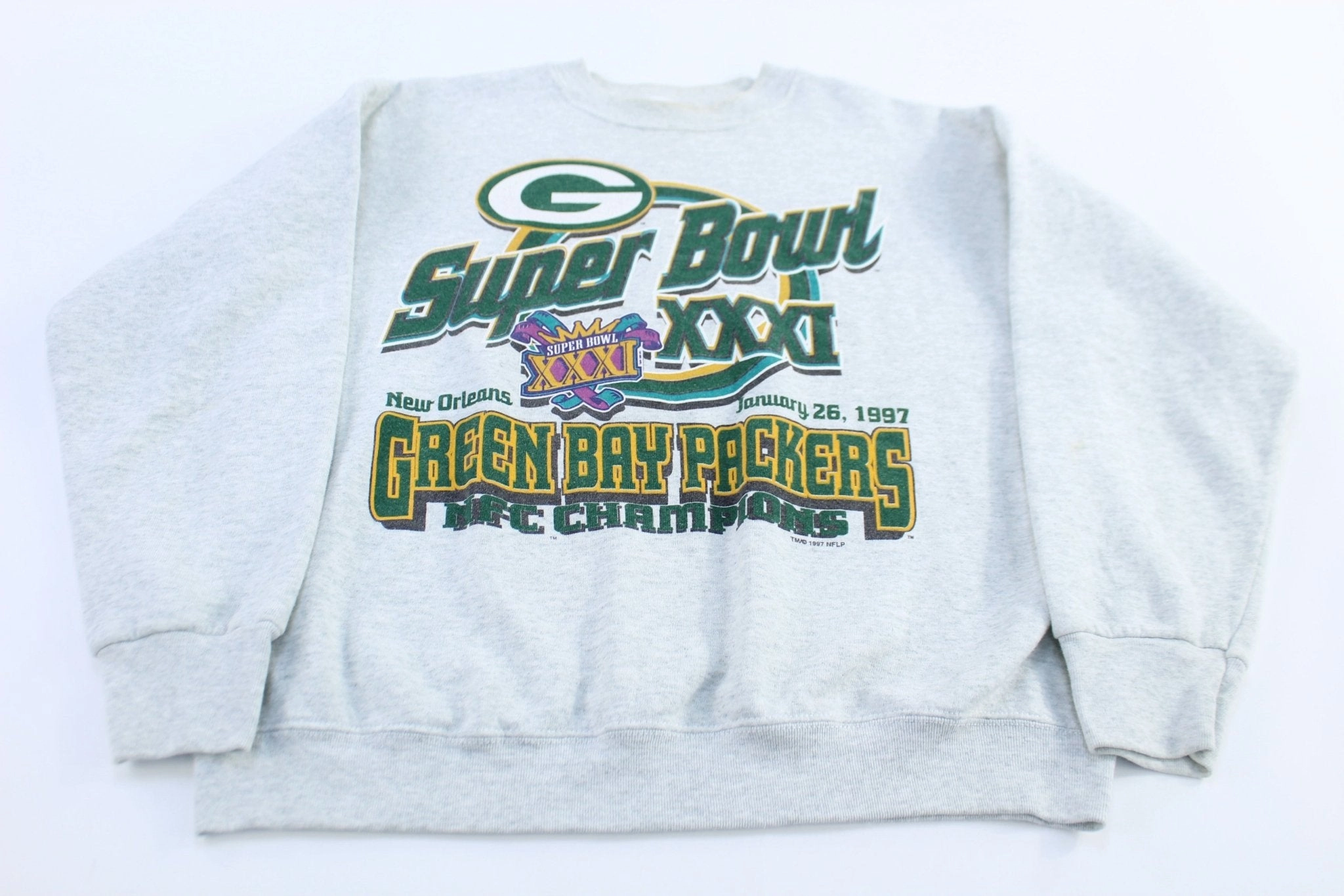 1997 Green Bay Packers Super Bowl XXXI Champions Sweatshirt Cozy Fit