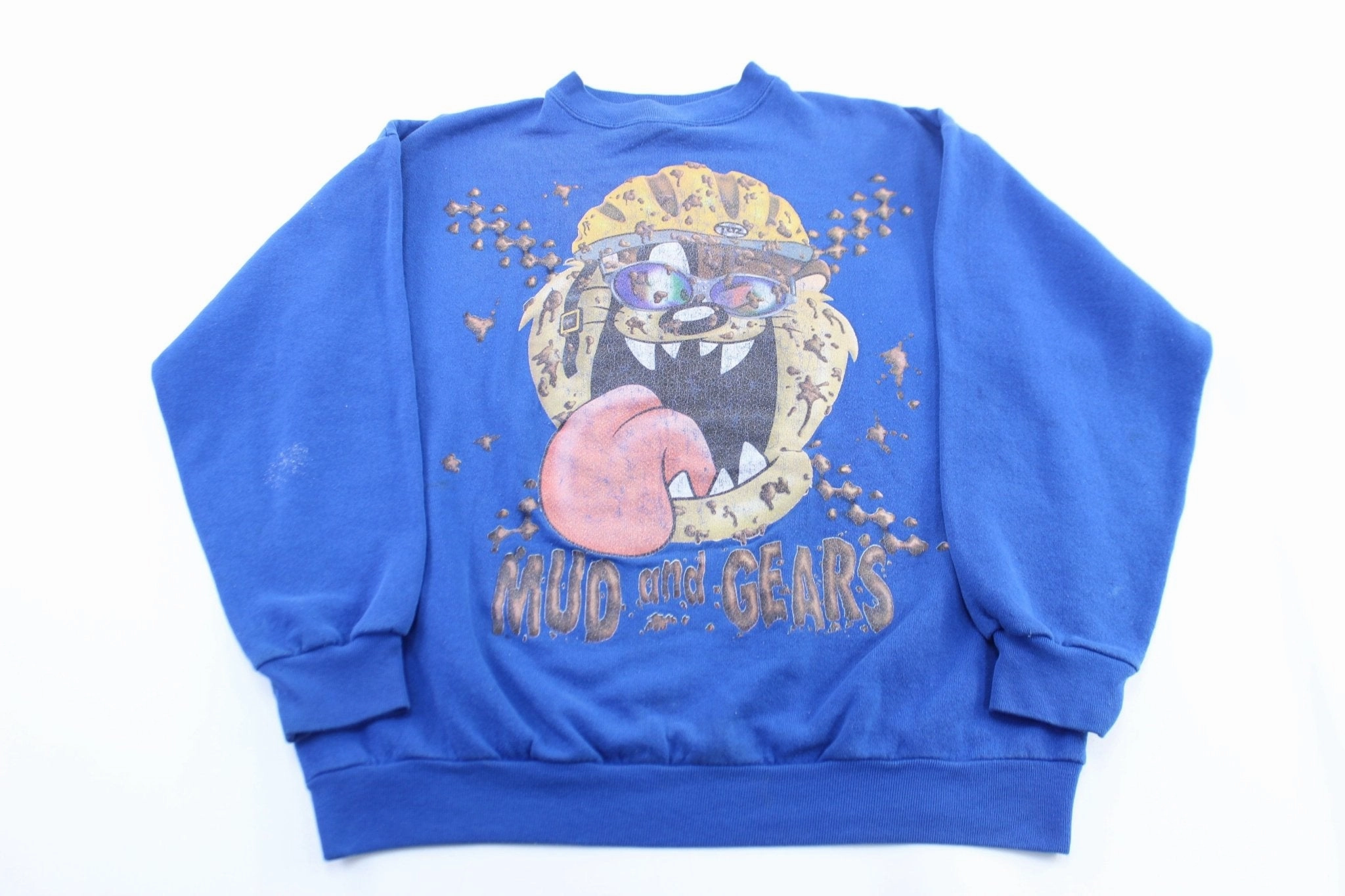 All-Day Wear 1997 Looney Tunes Taz Mud and Gears Graphic Sweatshirt