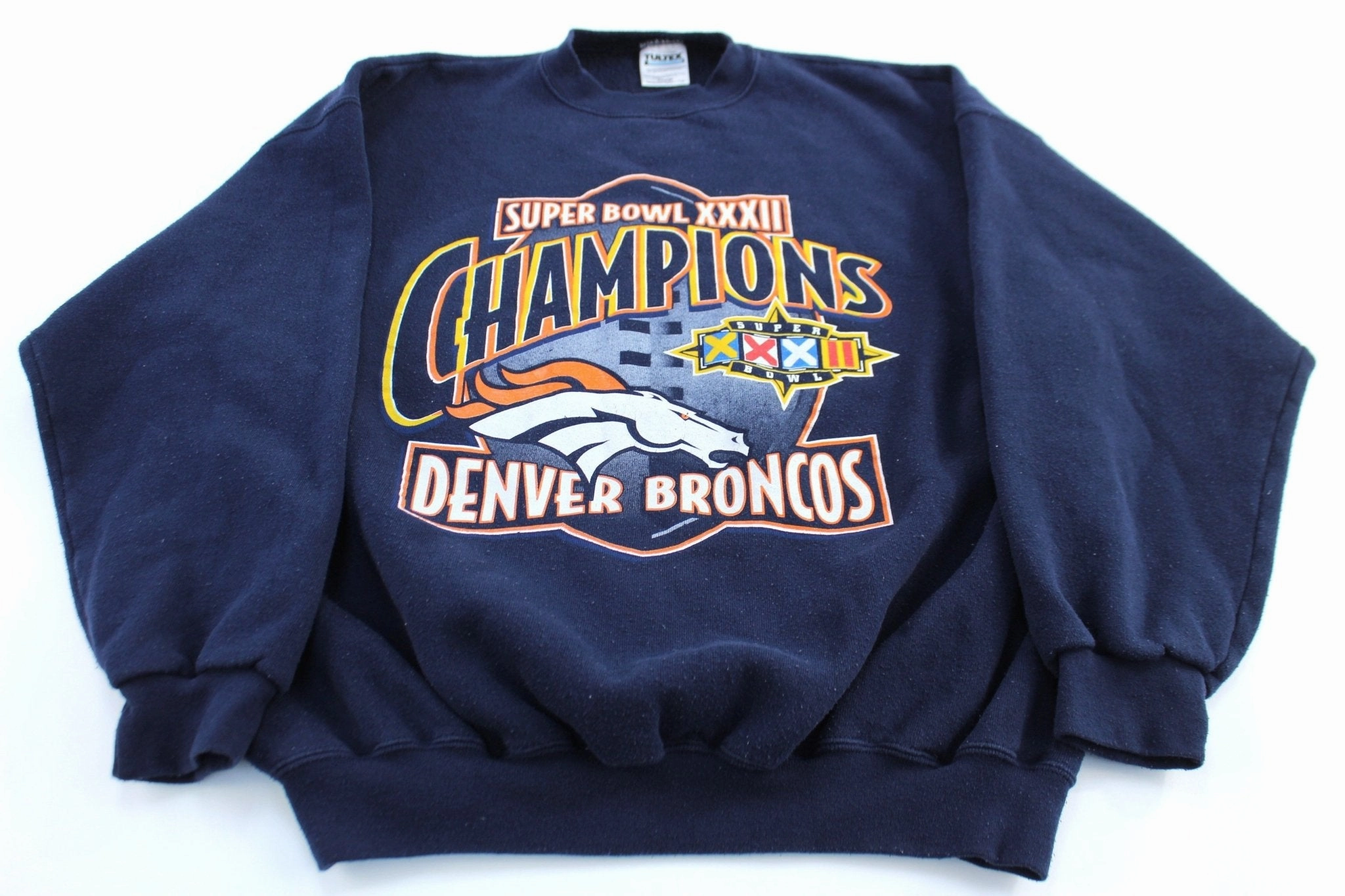 1998 Denver Broncos SuperBowl Champions Sweatshirt Daily Wear