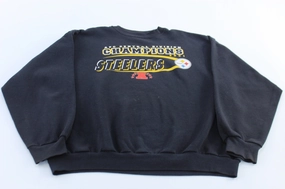 2001 Pittsburgh Steelers Football AFC Central Division Champions Sweatshirt Comfy Comfort Anti Pilling