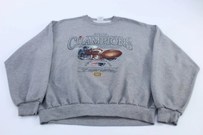 product shoe support Casual Comfort 2003 New England Patriots Superbowl Champions Sweatshirts