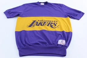 80's Los Angeles Lakers Basketball Nutmeg Mills Sweatshirt All Day Wear