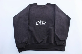 Classic Minimal 90's Cats Musical Promo Sweatshirt