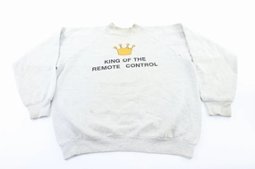 Relaxed Essentials product stock 90's King Of The Remove Control Sweatshirt