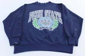 90's Penn State University Nittany Lions Sweatshirt Essential Minimal Geometric Print