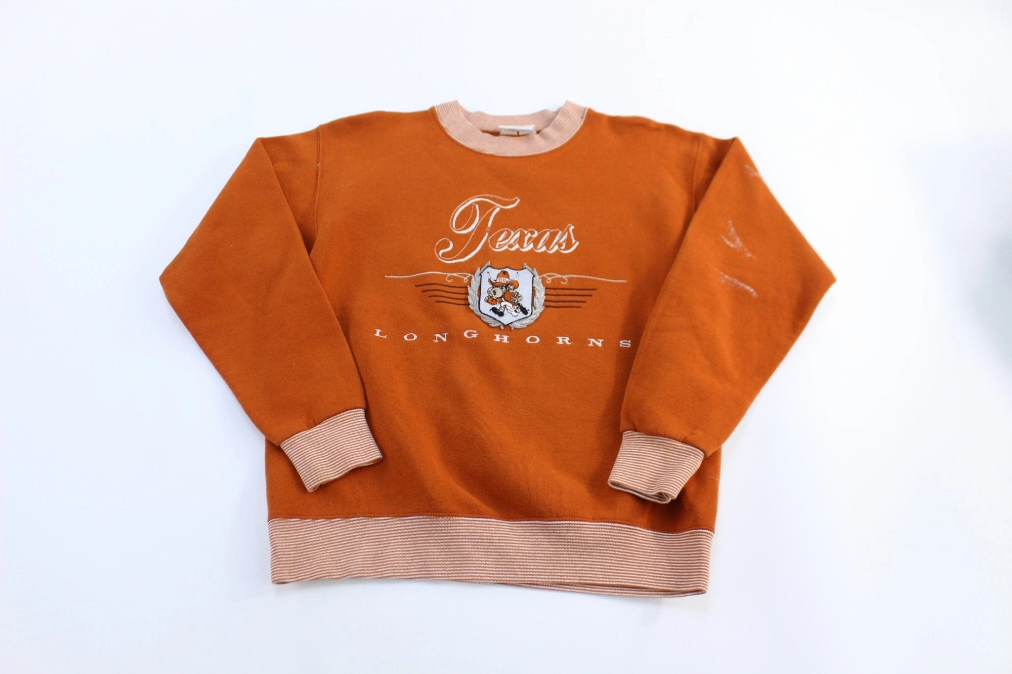 Youthful Vibe 90's University of Texas Longhorns Embroidered Sweatshirt