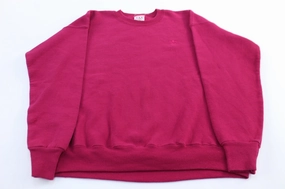 90's USA Olympic Embroidered Logo Purple Sweatshirt Minimalist Design Casual Outerwear