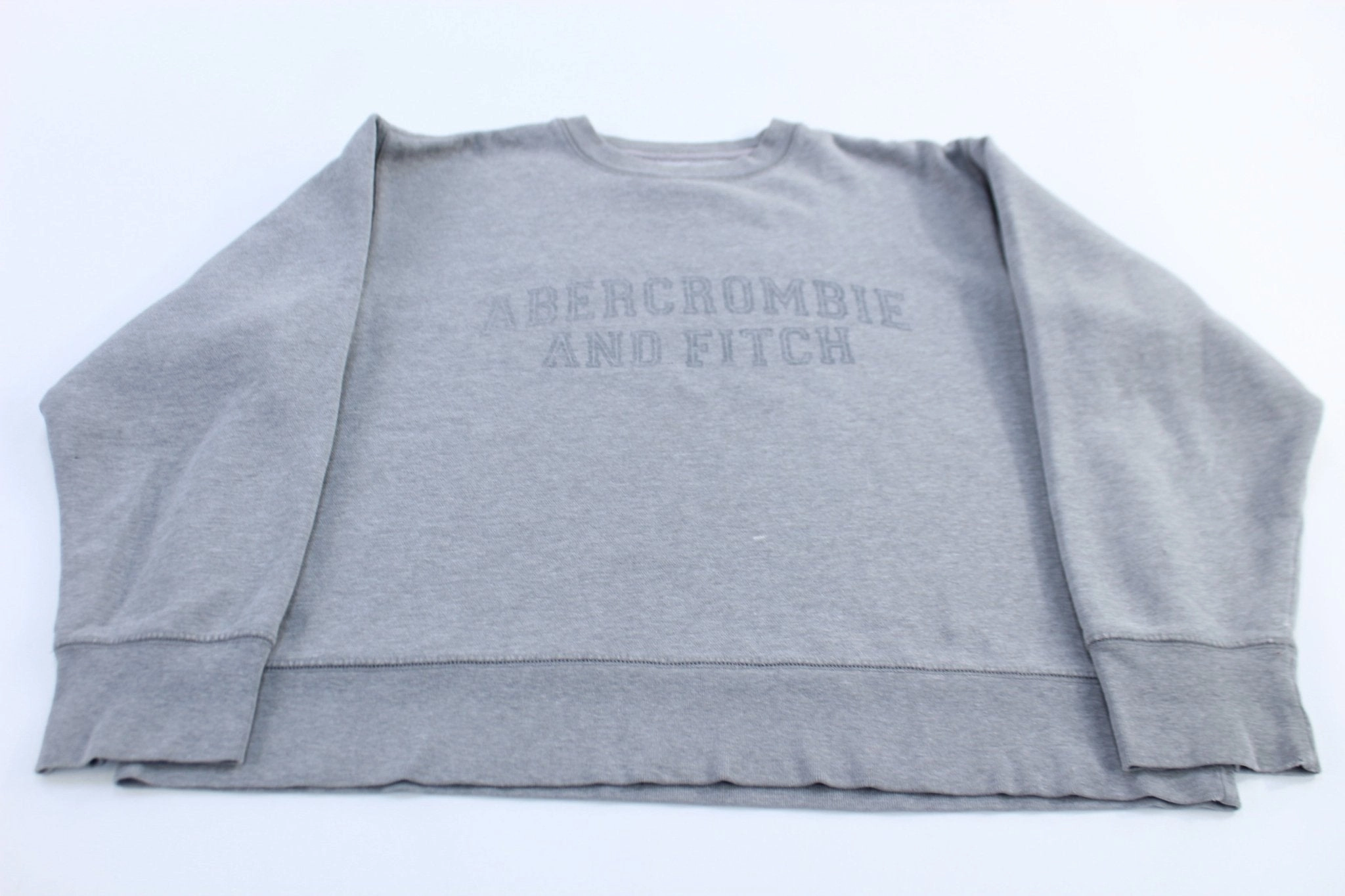 Abercrombie & Fitch Grey Pullover Sweater Go-to Wear Breathable Material