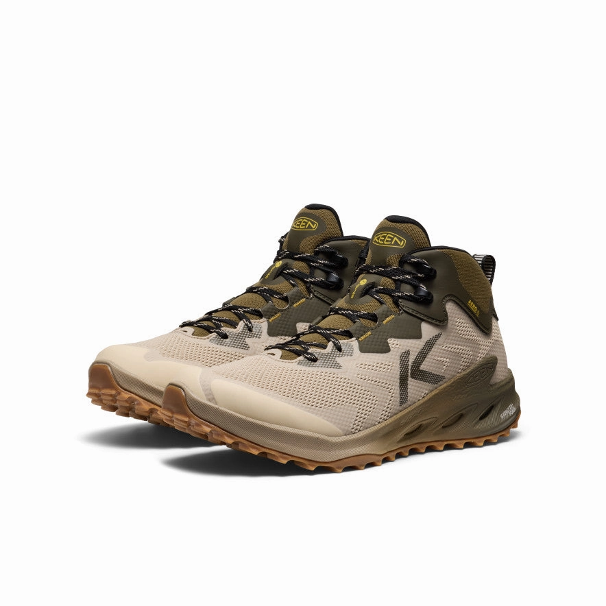 Men's Zionic NXT Waterproof Hiking Boot  |  Brindle/Lemon Curry Versatile Look