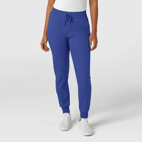 Boundless Women's Jogger Scrub Pant - Galaxy Blue Chill Fit ReinforcedStitching