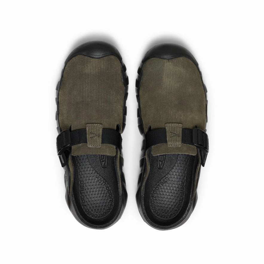 Men's Hyperport Leather Clog  |  Sea Turtle/Black Step Comfort Slip Fit Walk