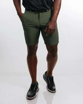 Men's Olive Golf Shorts technology industry