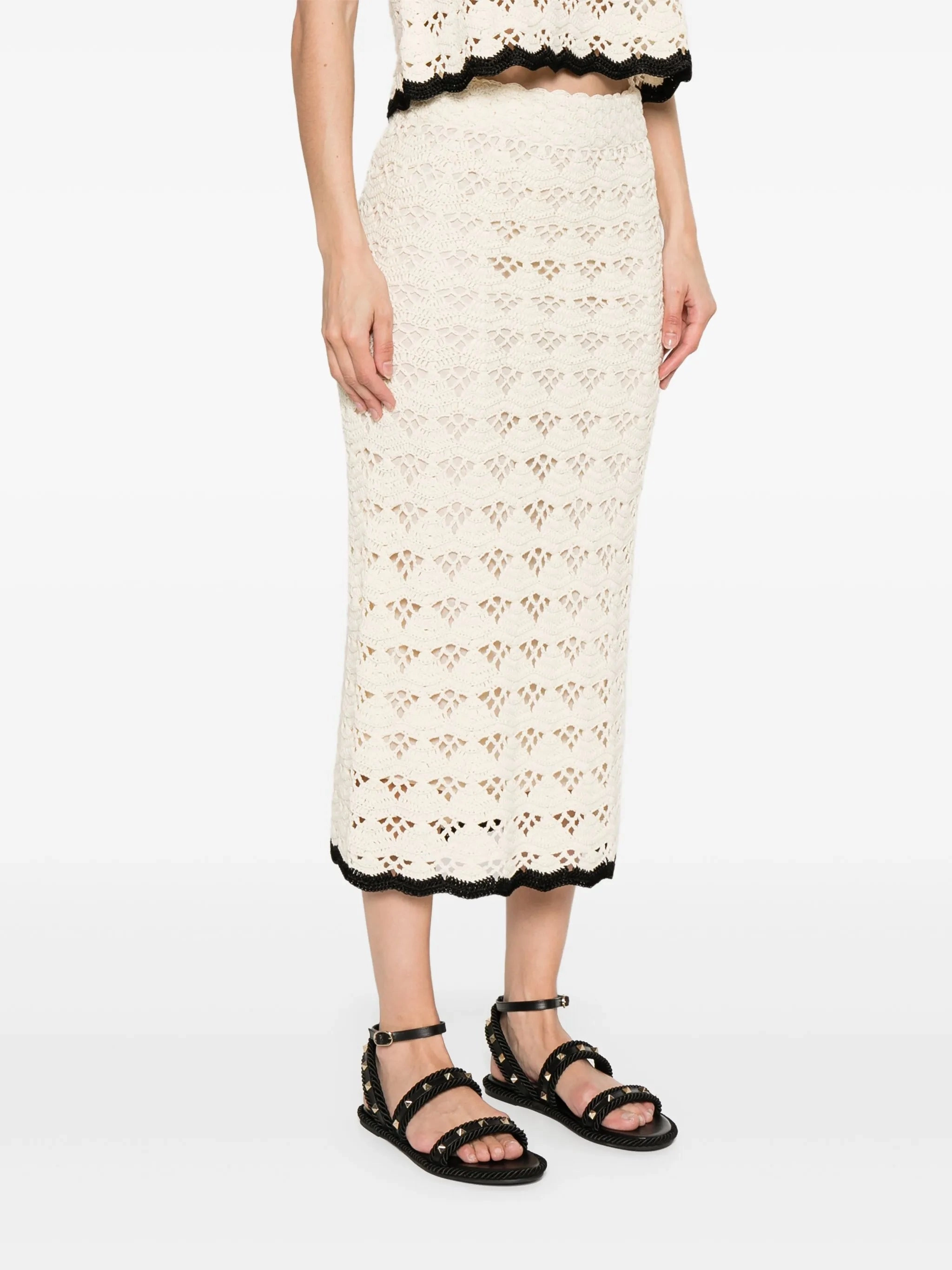 Rhiannon Crochet Skirt Clean Aesthetic