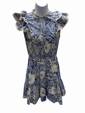 Pinch Women's Dress Blue S sophisticated appearance Dinner Outfit