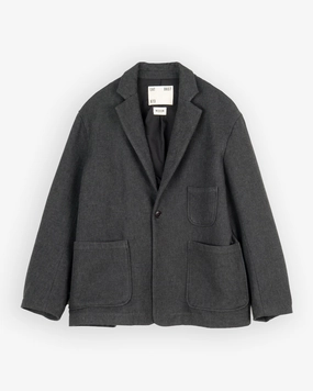 Blazer Terrestre Wool Anthracite Commodity Storm Layer