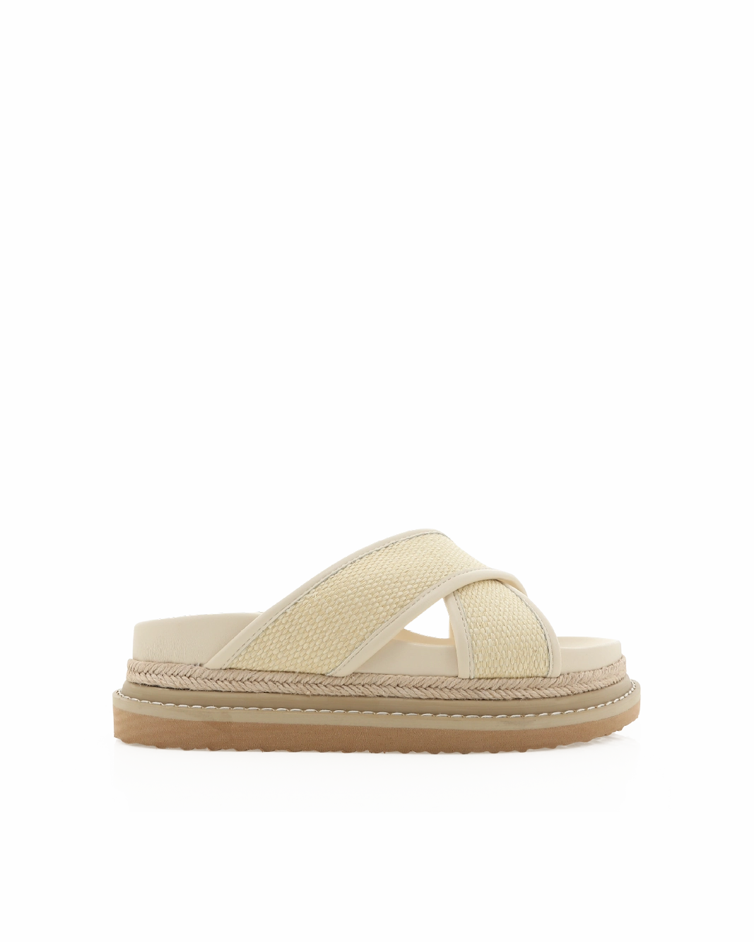 Beach Mood AYSHA - CREAM RAFFIA