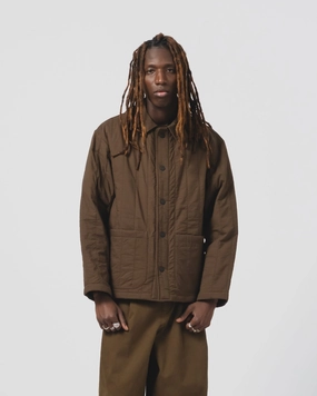 Sonora Jacket Quilted Cotton Java Brown Daily Comfort rainy weather