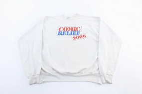 2006 Comic Relief Sweatshirt Hoodie Style Minimal Staple