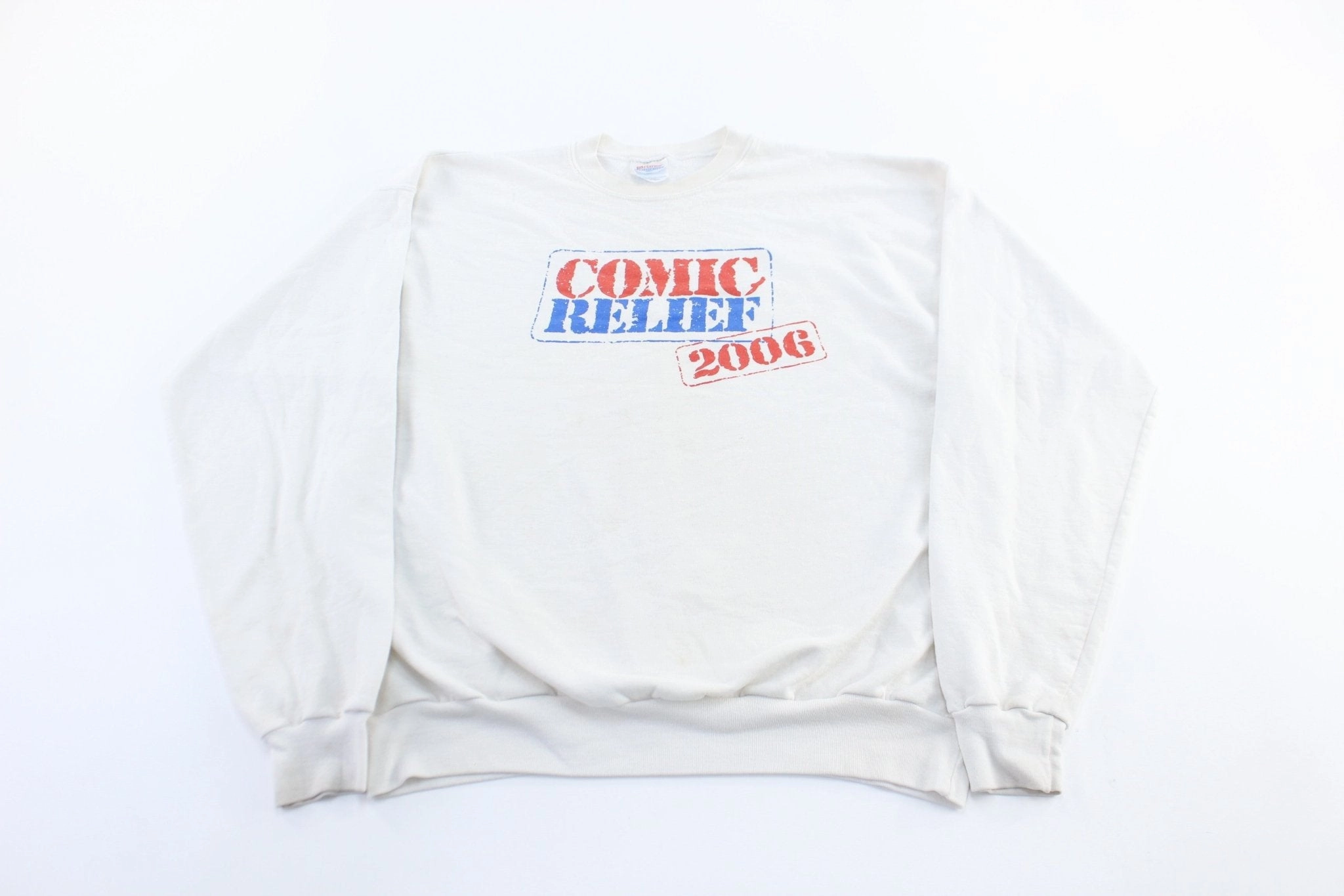 2006 Comic Relief Sweatshirt Hoodie Style Minimal Staple