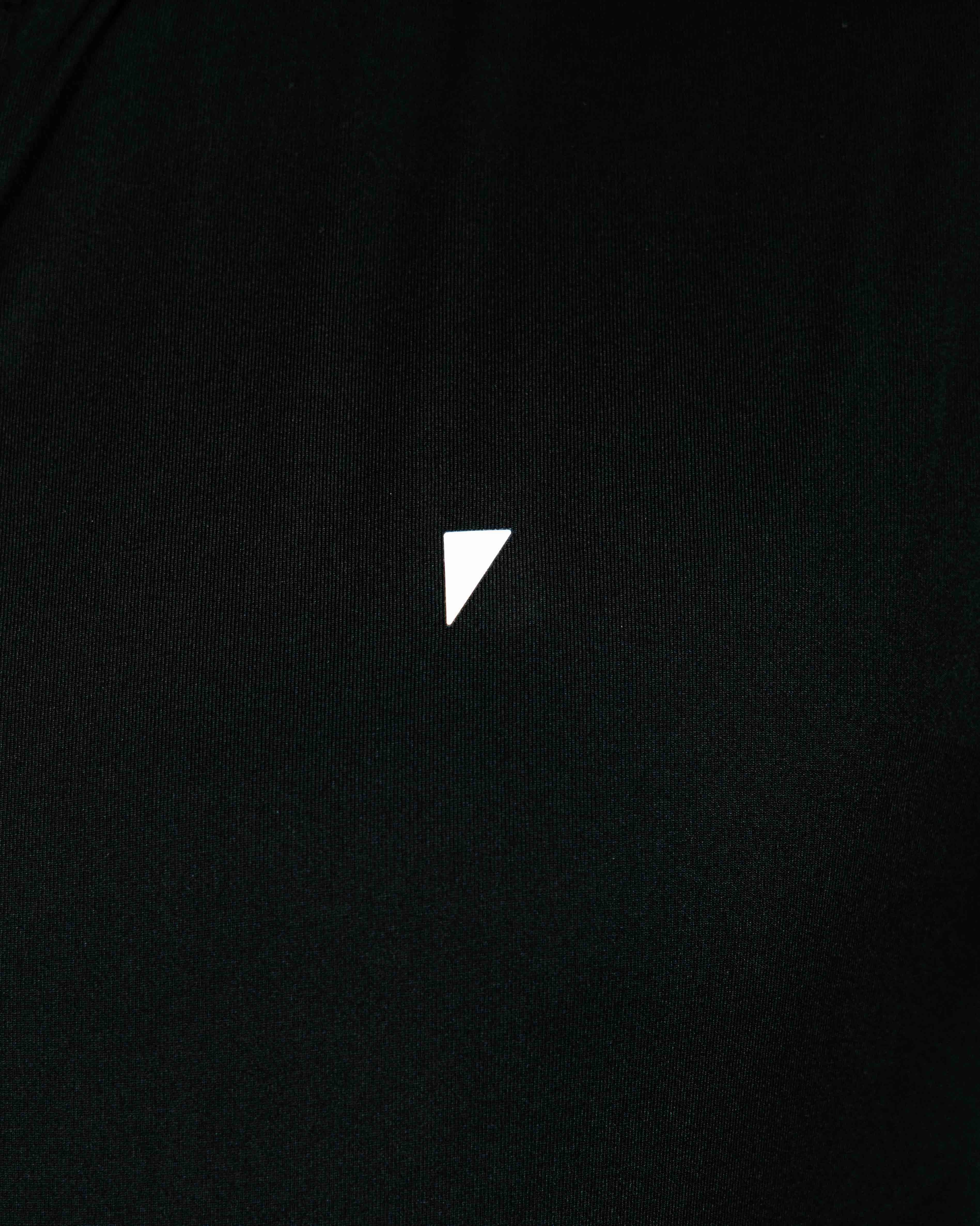 Black Long Sleeve Blade Polo Street Style