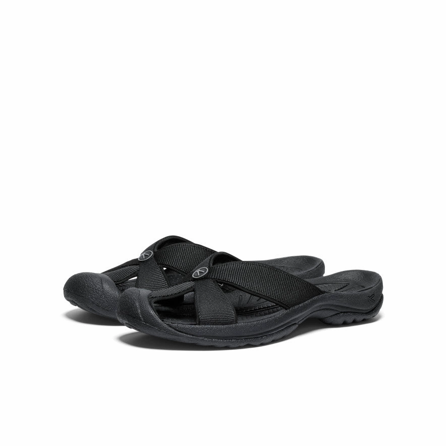 Women's Bali Slide Sandal  |  Black/Steel Grey All-Age Fit
