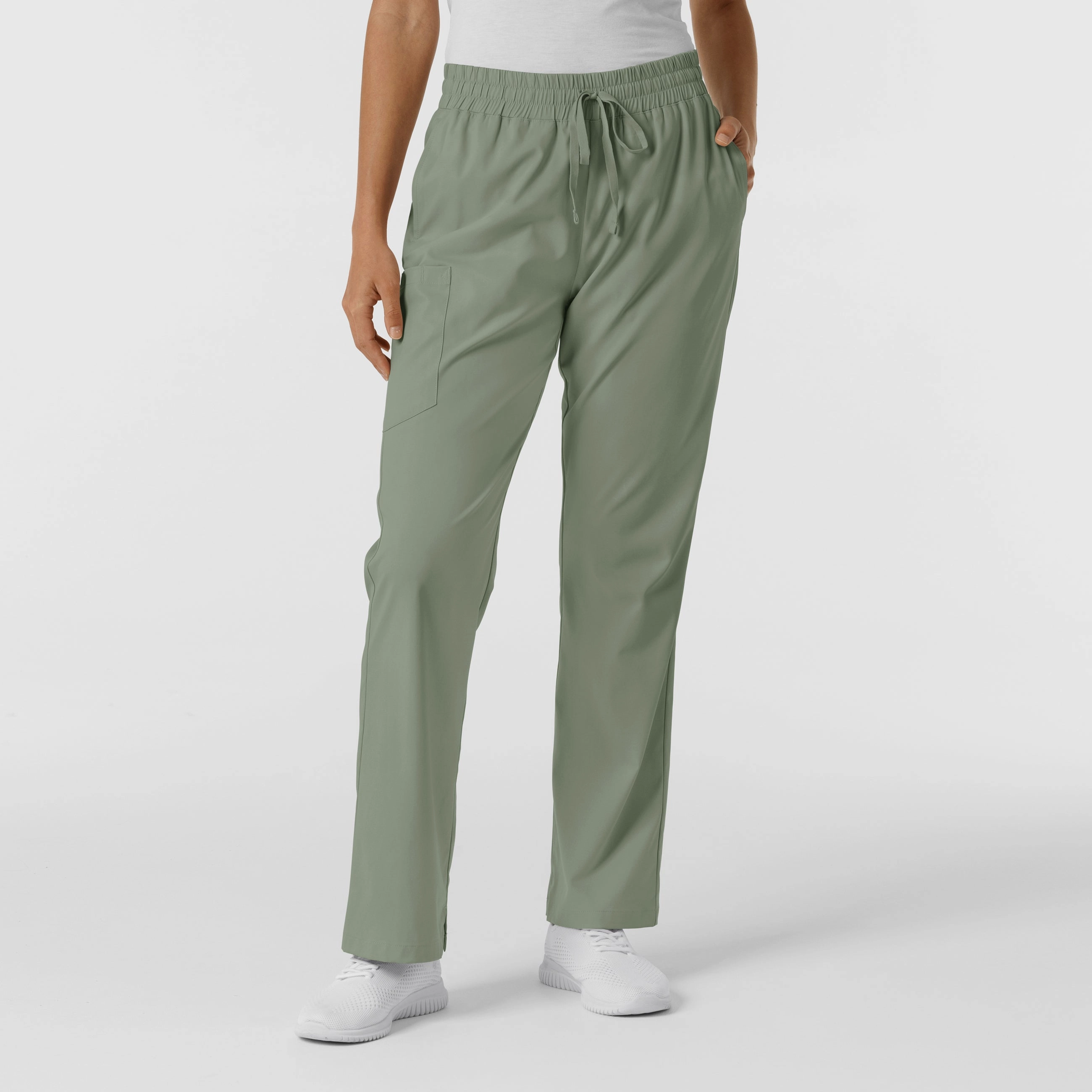 Quick Fit Design Boundless Women's Bootcut Scrub Pant - Sage