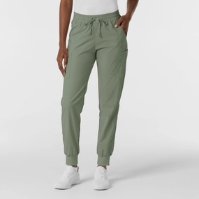 Thermal Regulating Core Style Boundless Women's Jogger Scrub Pant - Sage