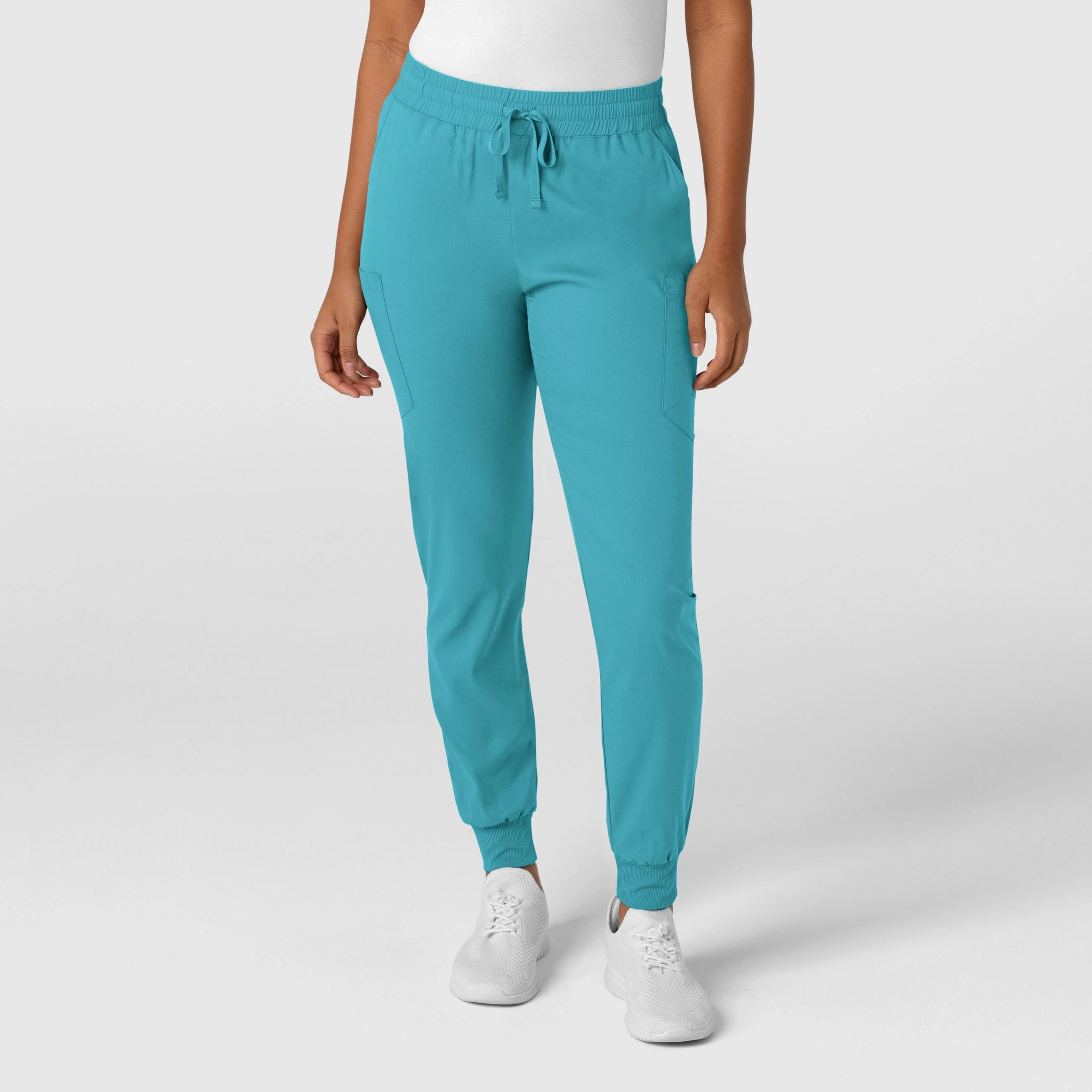 Flexible Layer Fit Boundless Women's Jogger Scrub Pant - Teal
