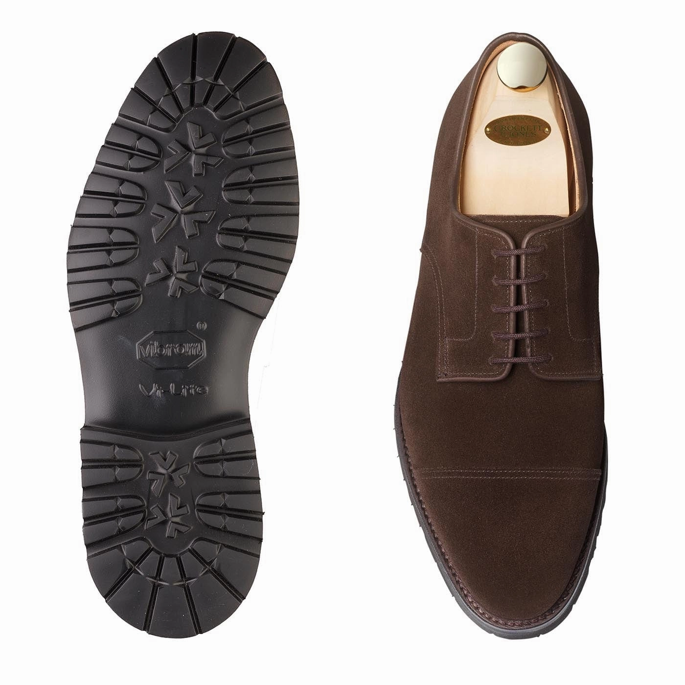 Bradford Dark Oak Suede (E Fitting) Smooth Professional Look Elegant Slim Silhouette