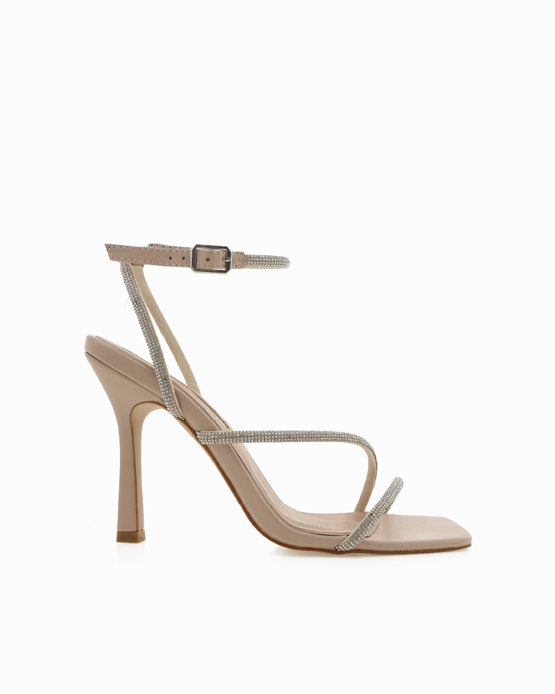 Dress Shoes BRYAR - NUDE-DIAMANTE