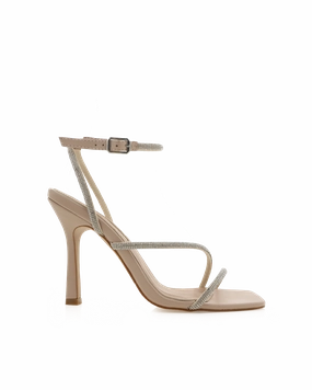 Dress Shoes BRYAR - NUDE-DIAMANTE