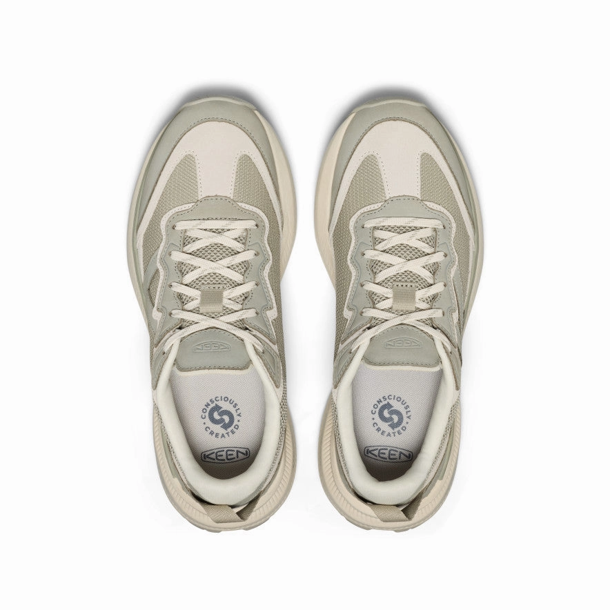 Bare Wear Energy Returning Technology Women's WK500 Leather Walking Shoe  |  Abbey Stone/Birch