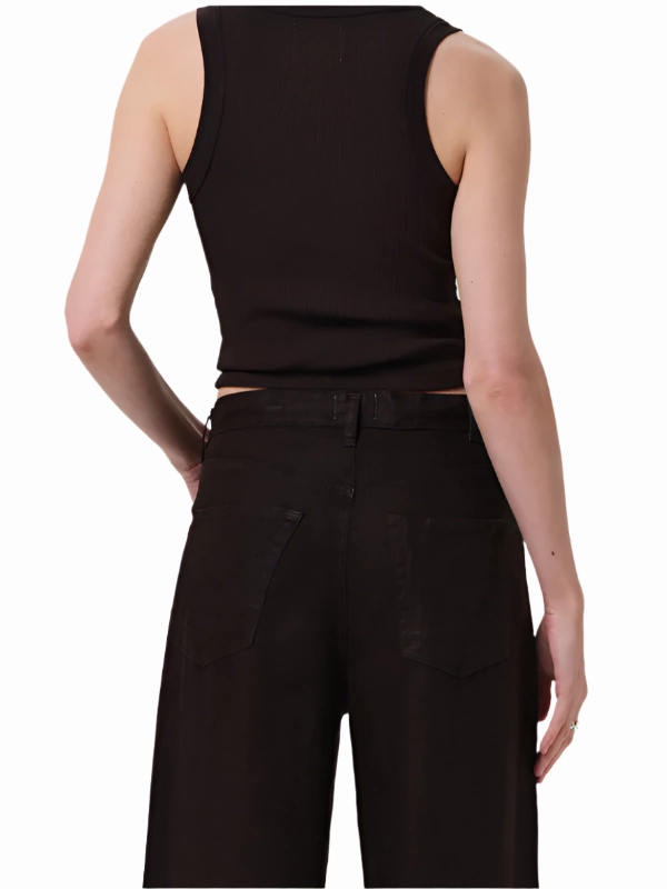 Street Layer Fresh Trend Caralyn Tank in Chocolate