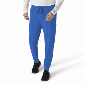 Carhartt Force Cross-Flex Men's Jogger Scrub Pant - Royal NonSlipInnerGrip Wrinkle Resistant