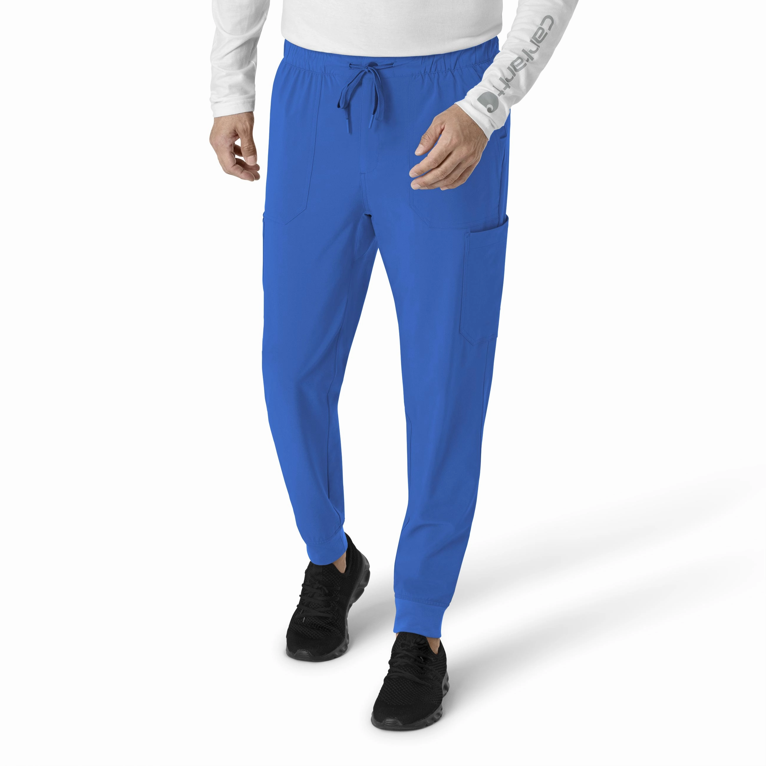 Trendy Design Carhartt Force Cross-Flex Men's Jogger Scrub Pant - Royal