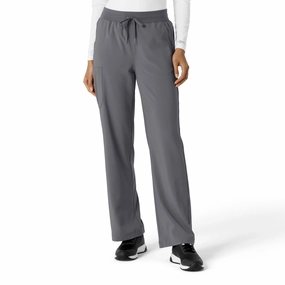 Carhartt Force Cross-Flex Women's Boot Cut Scrub Pant - Pewter Long Wear