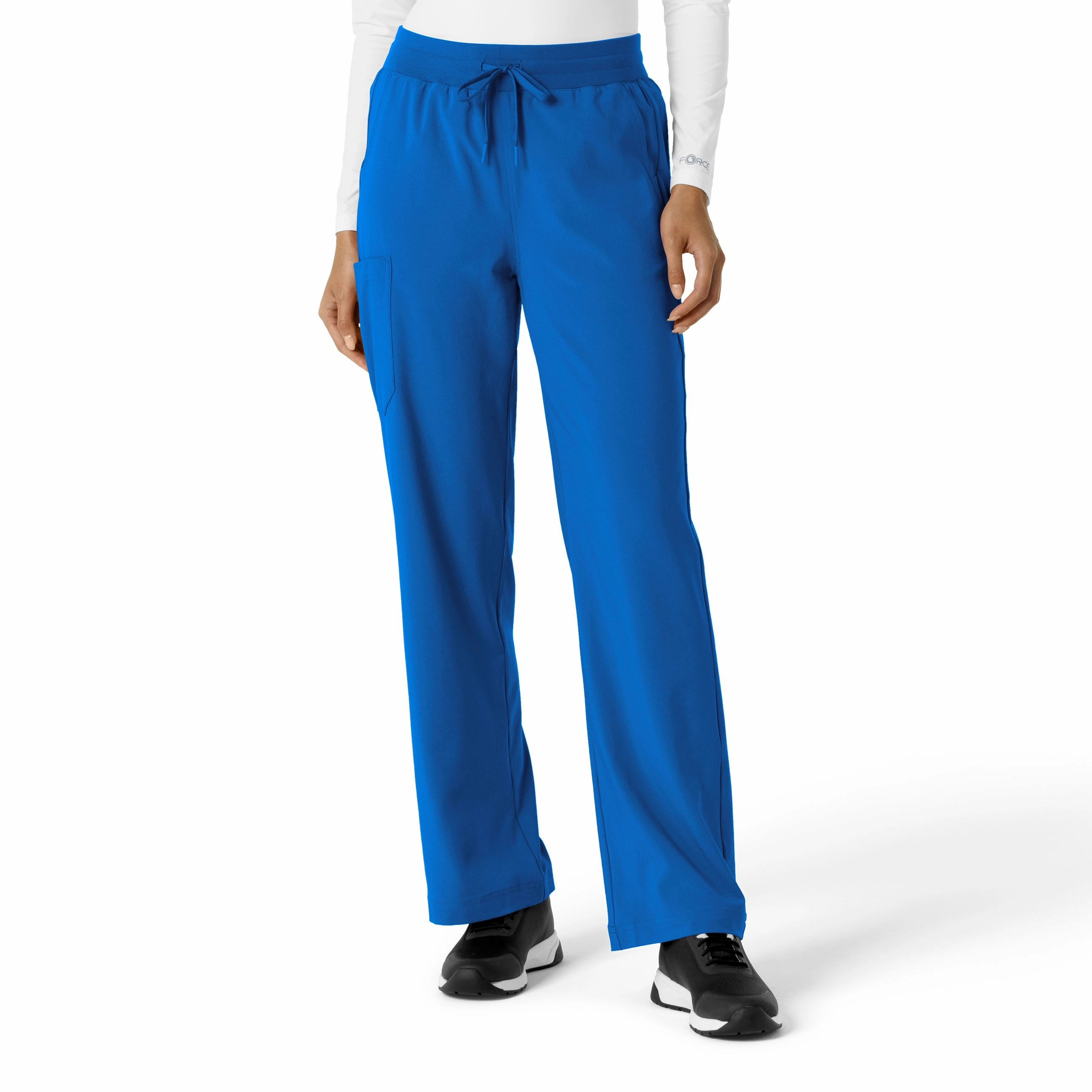 Carhartt Force Cross-Flex Women's Boot Cut Scrub Pant - Royal Chilly Weather