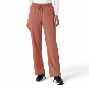 Carhartt Force Cross-Flex Women's Boot Cut Scrub Pant - Wildrose Tapered Leg Design