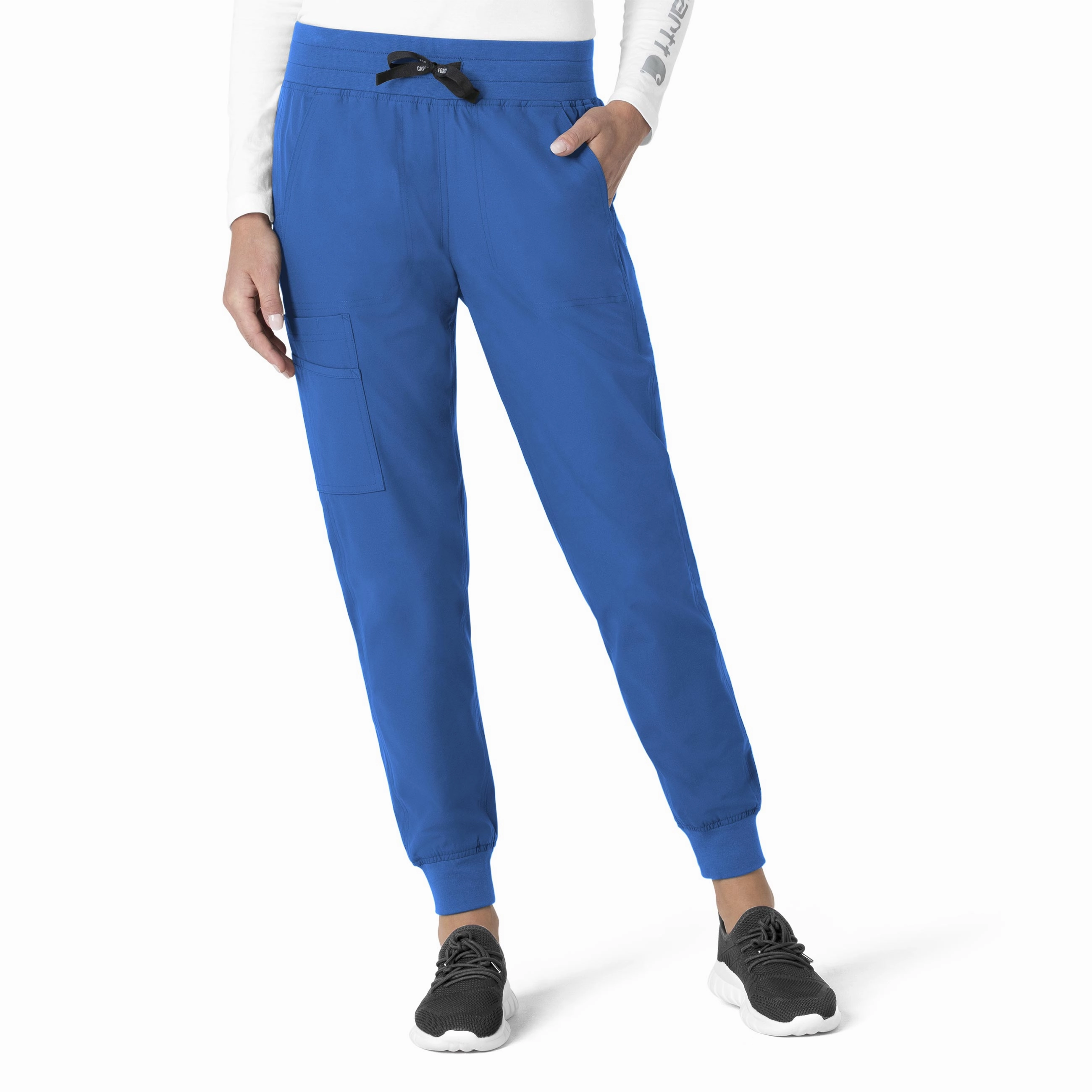 Carhartt Force Essentials Women's Jogger Scrub Pant - Royal Abrasion Resistant Surface