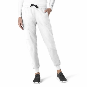 Chilly Weather Wear LowProfileTopstitching Carhartt Force Essentials Women's Jogger Scrub Pant - White