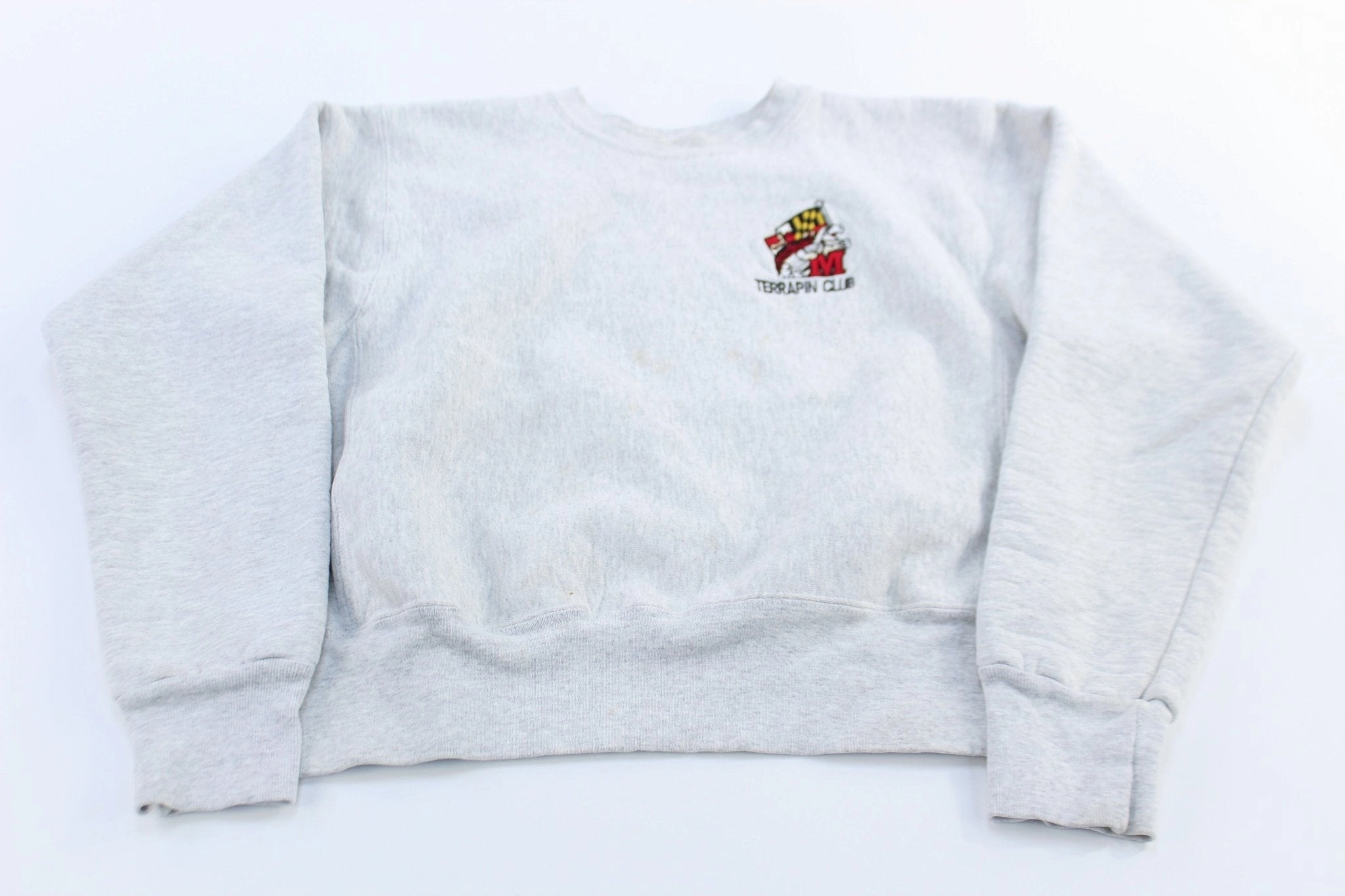 product eyewear protection Street Bold 90's University of Maryland Terrapin Club Embroidered Sweatshirt