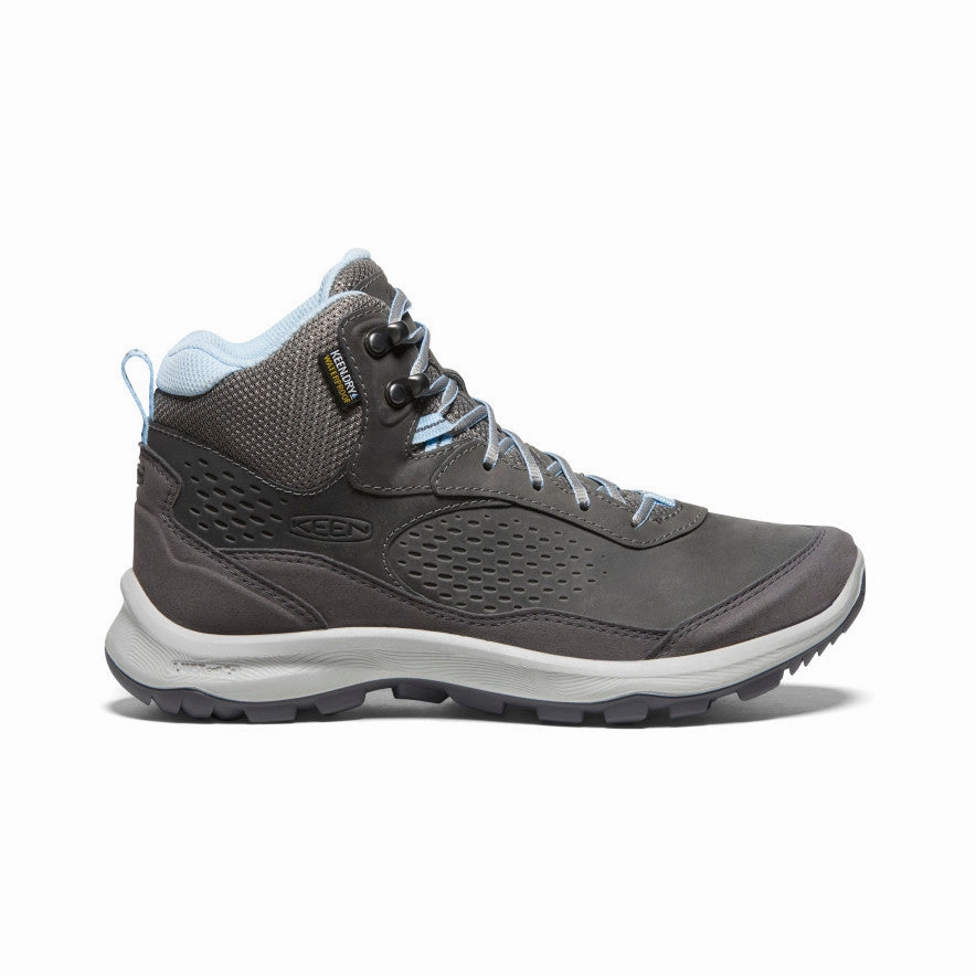 Comfort Lining Snowy Path Women's Terradora Explorer Waterproof Boot  |  Steel Grey/Clear Sky