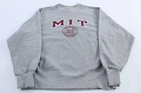 product mass production efficiency Champion Embroidered Logo Massachusetts Institute of Technology Sweatshirt