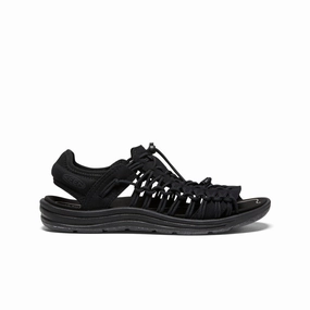 Fashionable Casual Shoes Men's UNEEK II Open Toe  |  Black/Black
