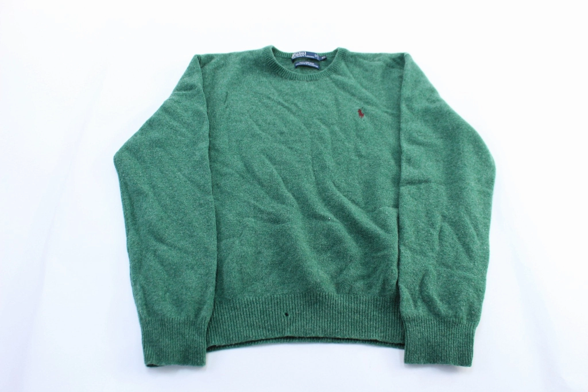 product mountain style allure quick dry Polo by Ralph Lauren Green Lambswool Sweater