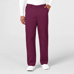 Sport Performance WonderWORK Men's Cargo Scrub Pant - Wine