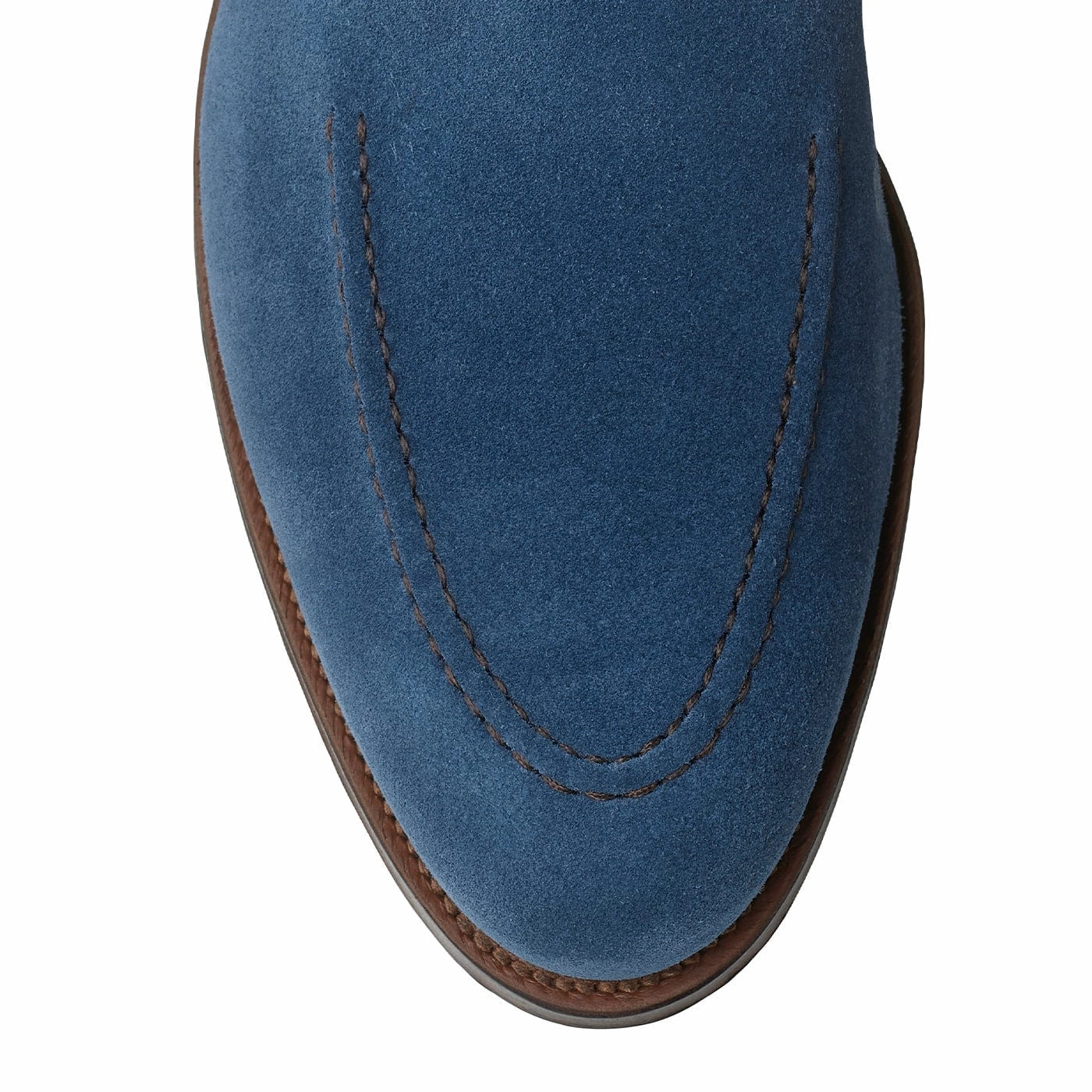 Casual Padding Camden Mid Blue Suede